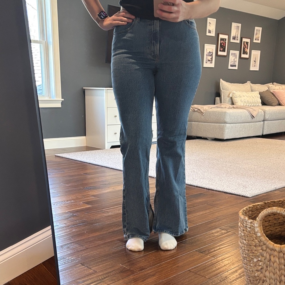 Classic High-Rise Flare Jeans - 10L